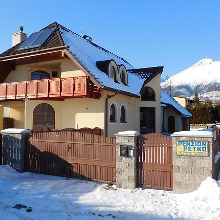 Penzion Petko Vysoké Tatry Esterno foto